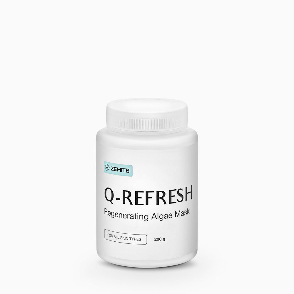 Zemits Q-Refresh Algae Mask Regenerating alginate face mask