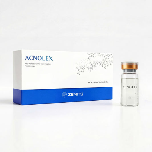 Zemits Acnolex Anti-Acne Serum for Non-injection Mesotherapy (Electroporation) 6 Ampoules of 10 ml each